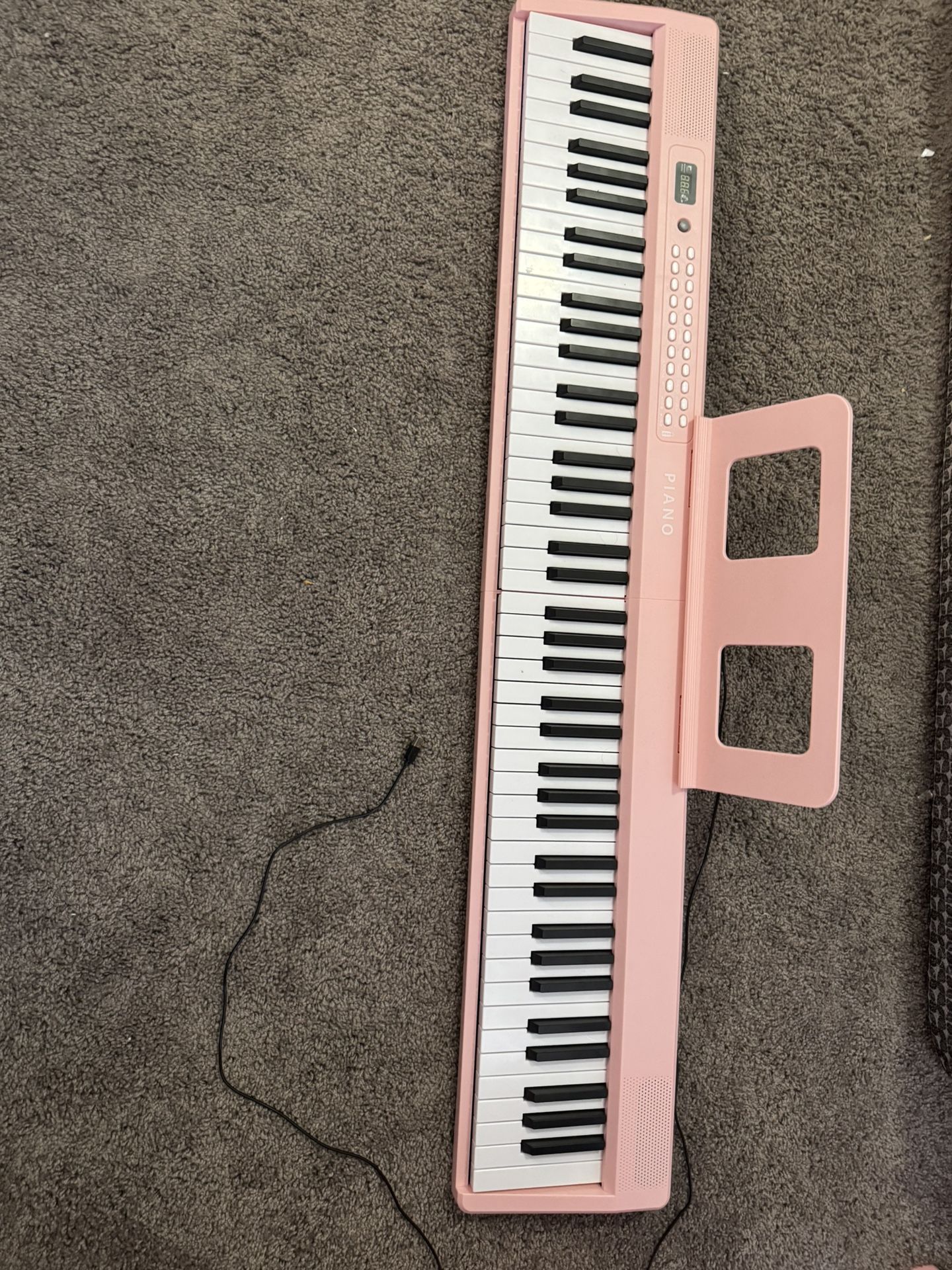 Pink Piano Keyboard