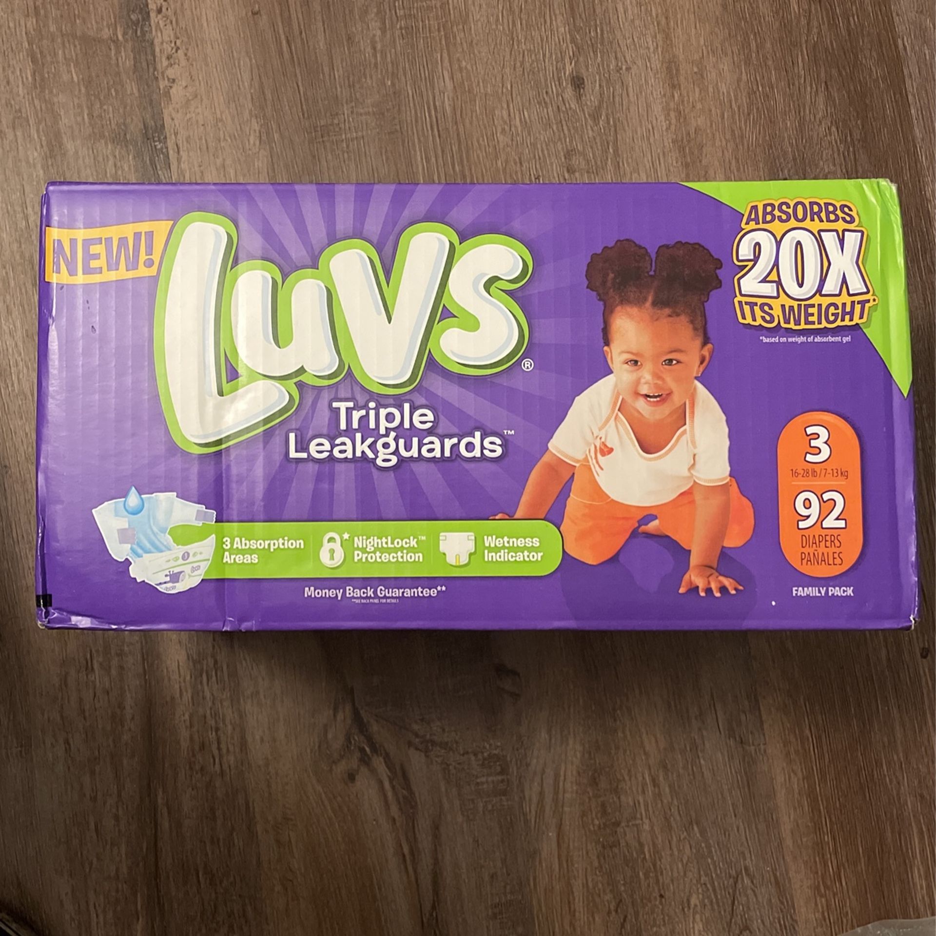 Luvs  Diapers Triple Leakguard