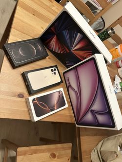 Free iPhone Max and IPad boxes