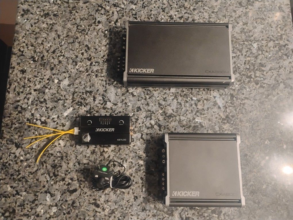 KICKER AMPLIFIERS AND KEYLOC
