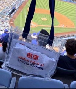 LA Dodgers Fathers Day Shirt XL Clear Bag Bundle SGA 6/21/26