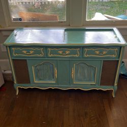 Record Table Cabinet