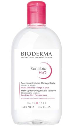 Bioderma Sensibio H2O Micellar Water, Makeup Remover