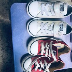 Converse Kid’s Sneakers , $12 Each , OBO