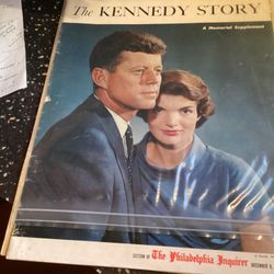 President John f.Kennedy Philadelphia Inquirer Sunday Supplement 