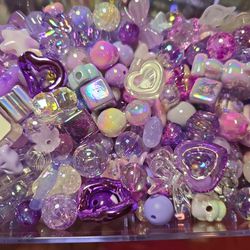 Purple Mix Beads