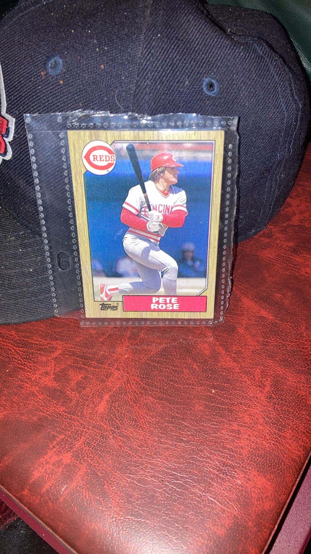 Pete Rose Baseball Card 