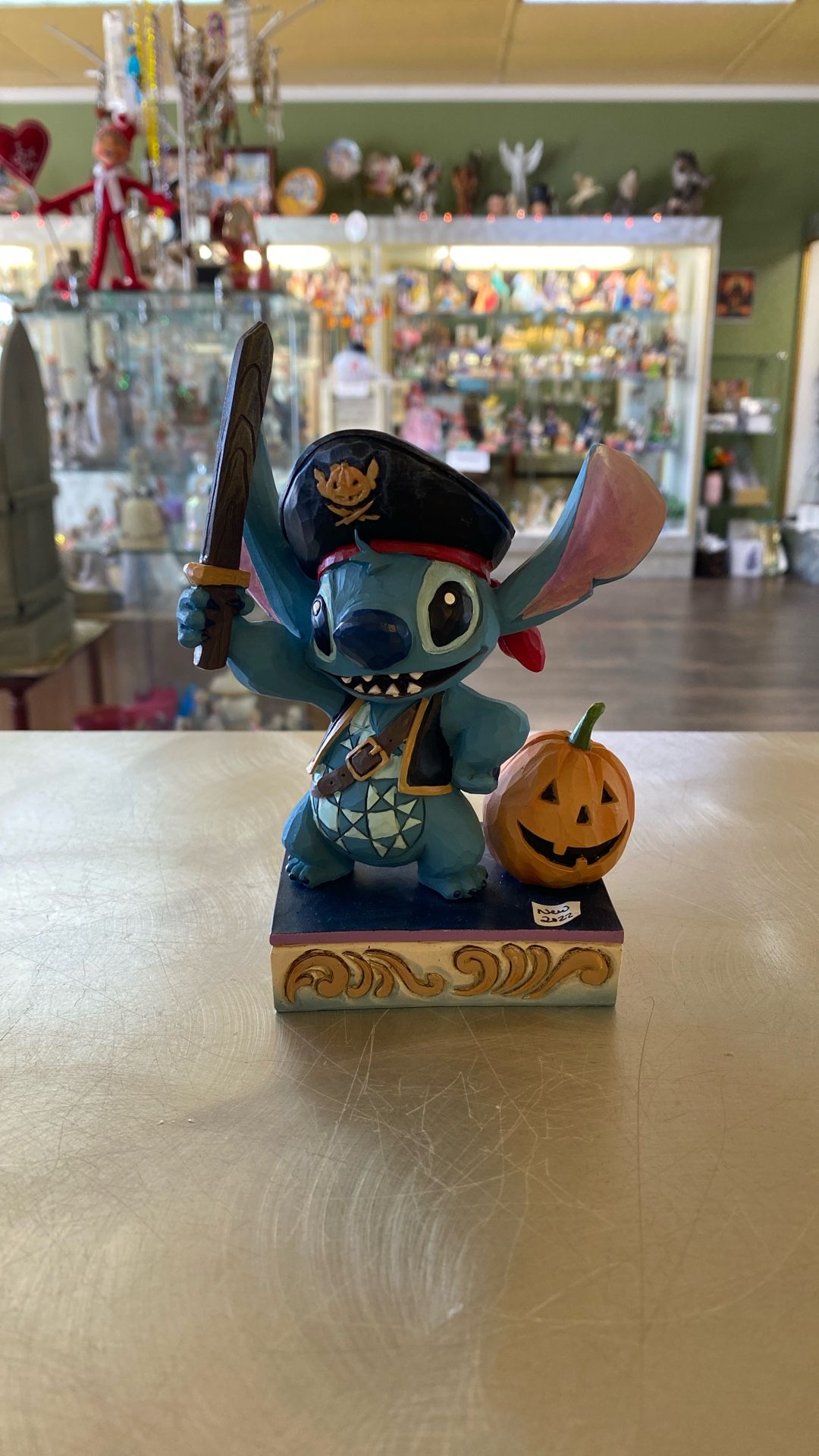 Disney Showcase Stitch Halloween “Lovable Buccaneer” Figurine (contact info removed)