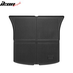 Fits 2026 Tesla Model Y Juniper 5 Seat TPE Waterproof Rear Cargo Trunk Tray Mats