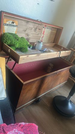 Original’1937 ROOS CHEST COLLECTOR W KEY!!!!