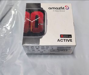 Active Smart Watch 42mm Fitness Tracker -Black Brand New Sealed