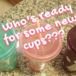Starbucks Custom Cups ( Tangled, Sailormoon,tinkerbell)