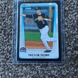Trevor story rookie card