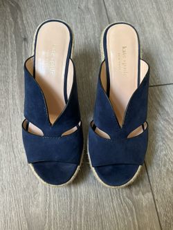 kate spade new york Women's Tropez Wedge Sandals Size 8