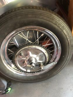 Harley rear drum break