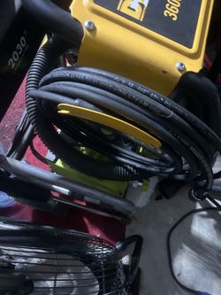 Dewalt pressure washer 3600