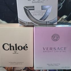 Woman Perfume, Gucci ,Veraace And Chloé