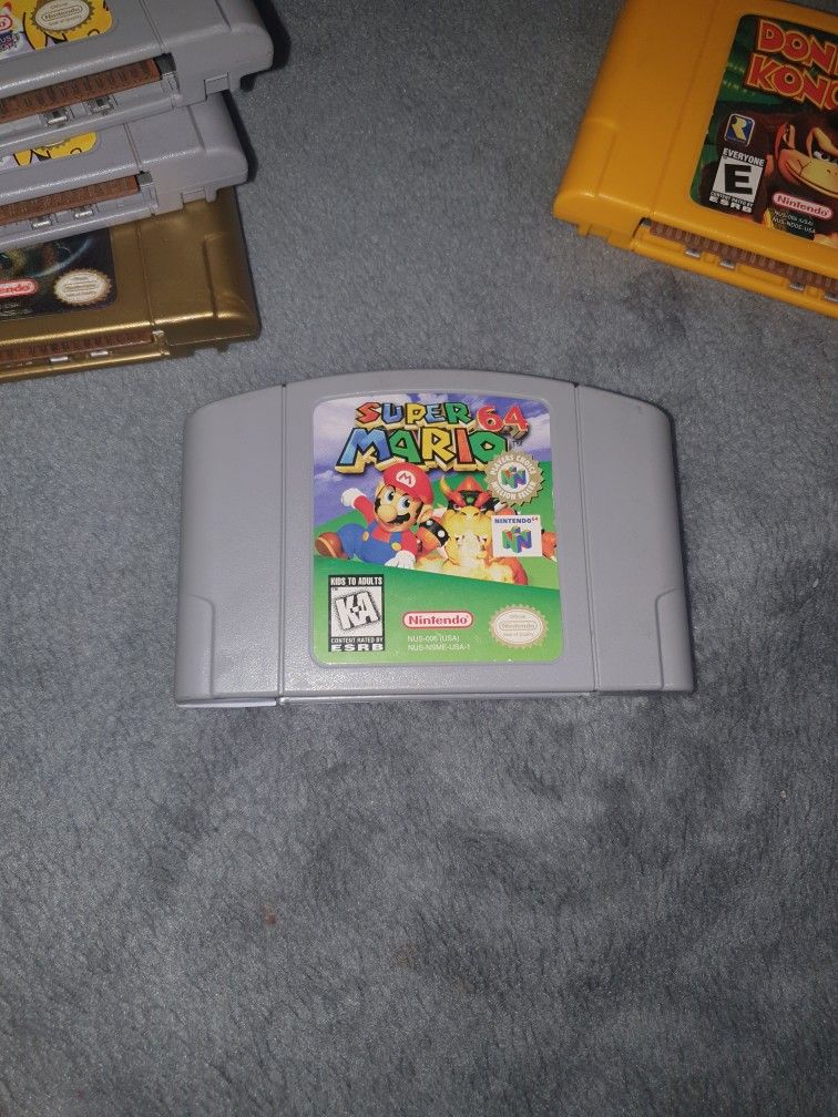 Nintendo 64 Super Mario 64 Player's Choice Stamp