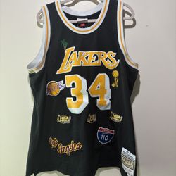 Los Angeles Lakers Shaquille O’Neal 1996 JERSEY 2xl Mitchell & Ness 