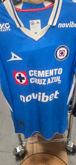 Cruz azul blanca y azul 💙 fútbol jersey