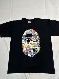 BAPE BIG APE MULTI CAMO TEE *****SIZE LARGE AND XL AVAILABLE *****