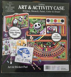 Nightmare Before Christmas Activity Art Set