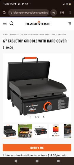 Blackstone 17in Griddle