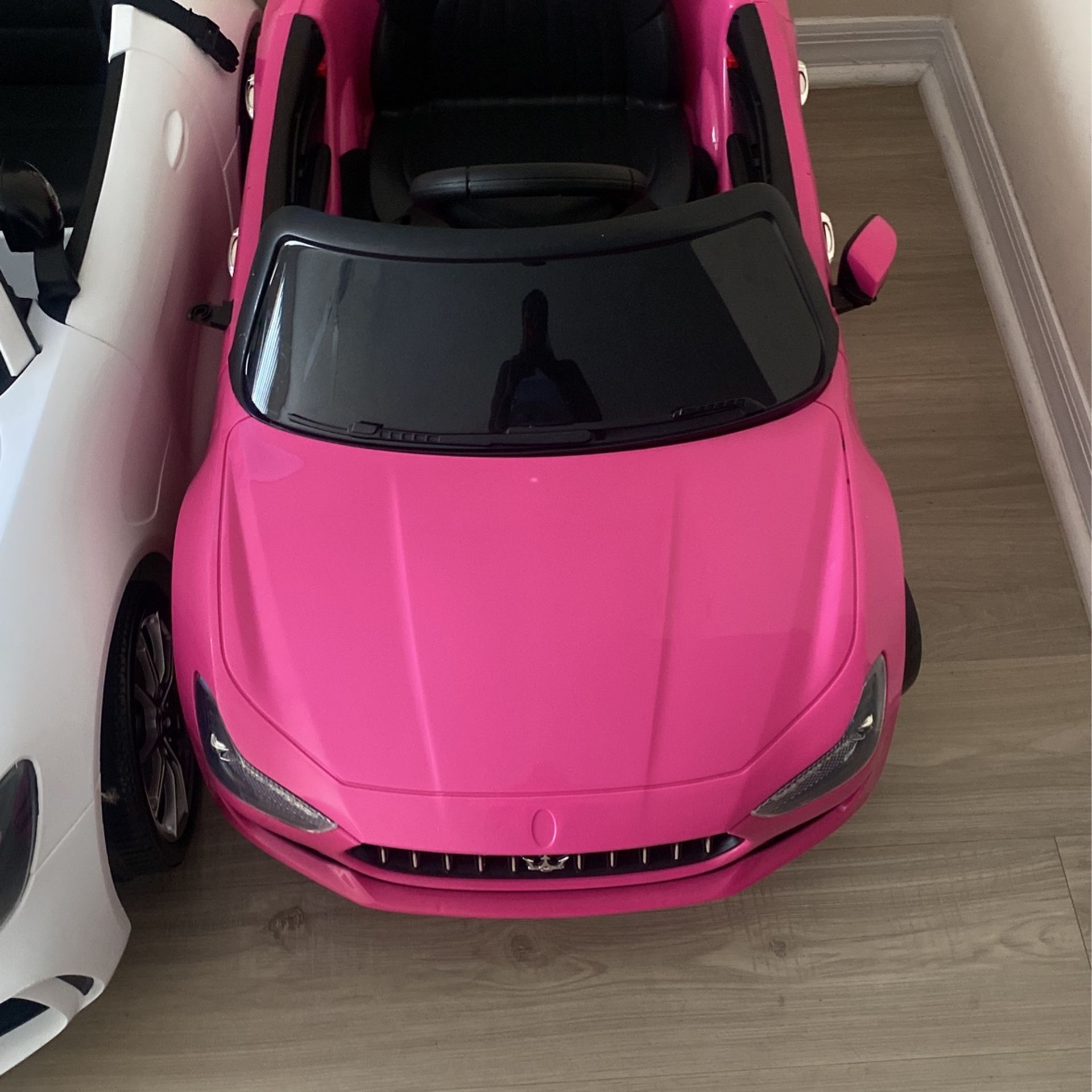 Pink Maserati Battery Powered Vehicle For Kids 