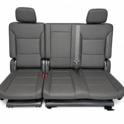 2021-2025 CHEVY TAHOE YUKON SUBURBAN ESCALADE 2ND SECOND BLACK BENCH SEATS SEAT