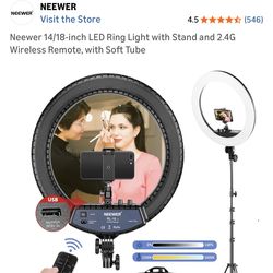 18 in LED Ring Light