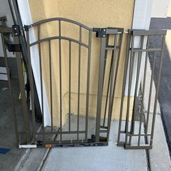 Dark Brown baby gate 