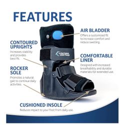 United Ortho Unisex Boot Size Medium