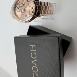 Coach Watch Rose Gold