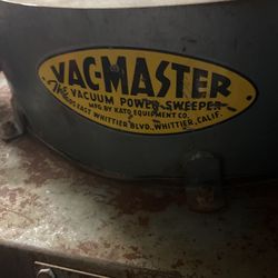 Walk Behind Lawn And Street Vacuum Sweeper