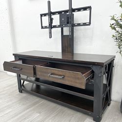 Walton 56” 3-in-1 TV Stand Entertainment Center