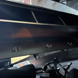 Mounted Shelf w/ Coat Rack