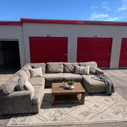 Grey Sectional Couch – $425 – Delivery Available