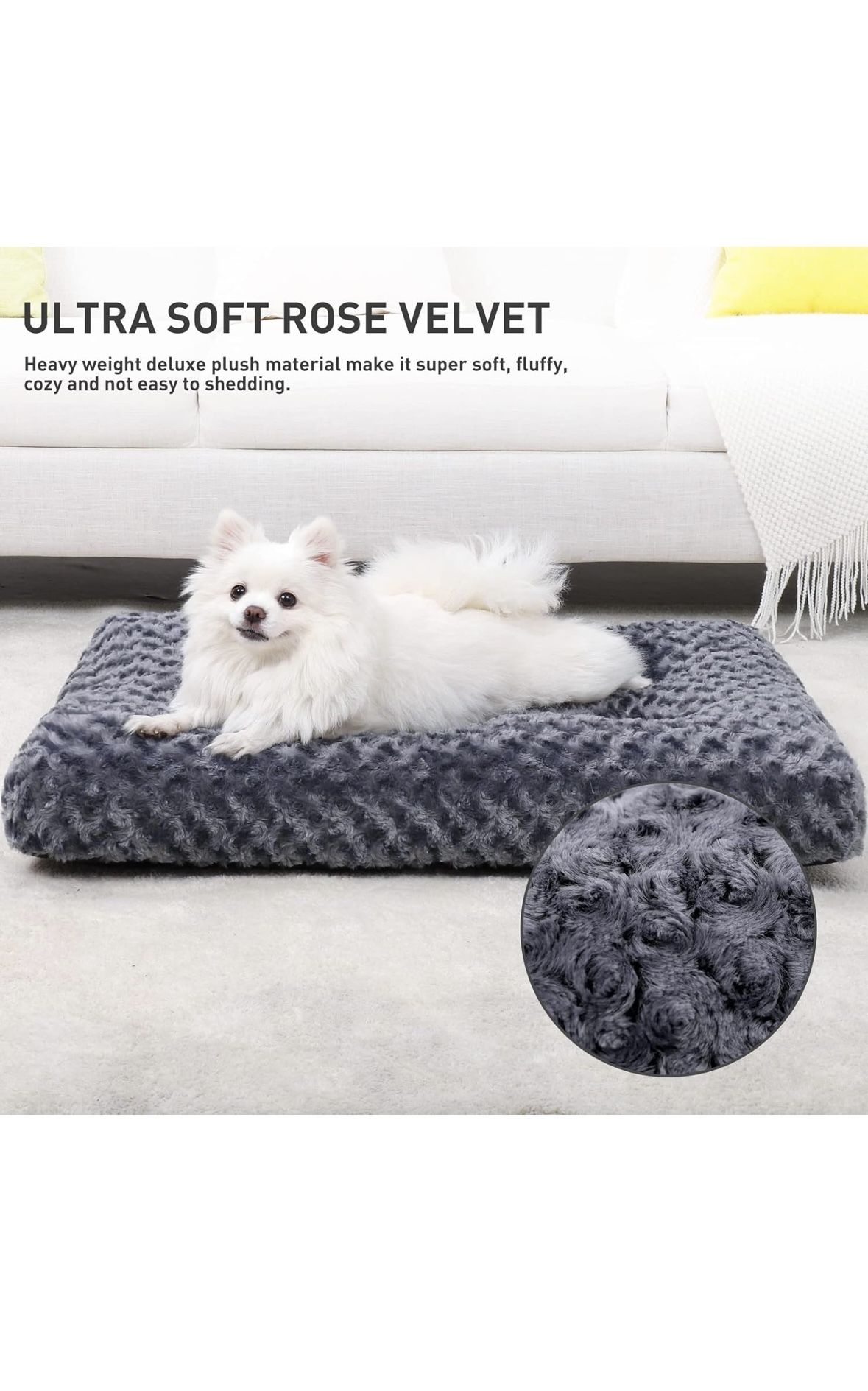 Washable Deluxe Dog Bed