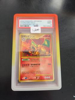 Stormfront Charizard Japanese PSA 9