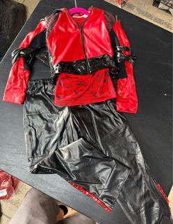 Disney princess Red and Black Halloween Costume Set