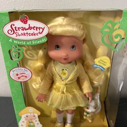 2006 Strawberry Shortcake Play Date Pals Lemon Meringue 15" Playmates