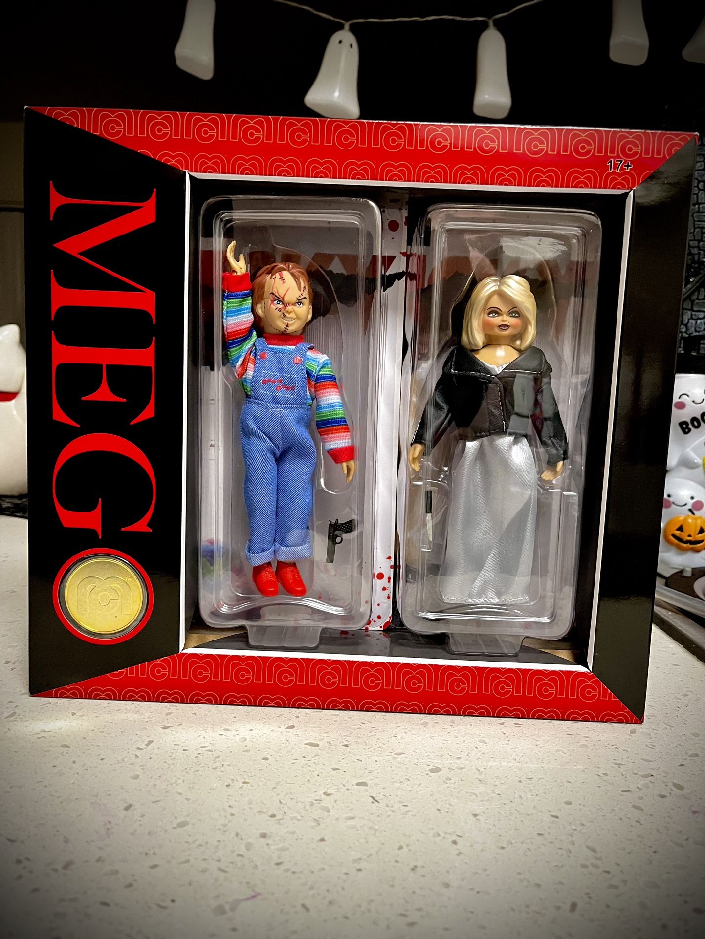 Chucky & Tiffany 8" Mego Figures