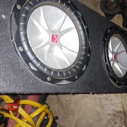 Speakers Subs 10s Kickers 