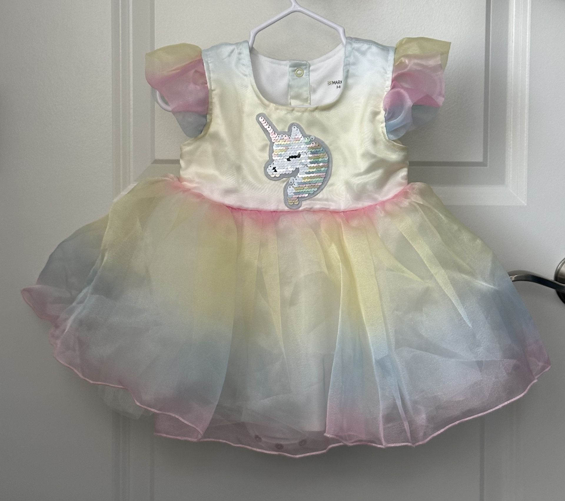 Unicorn Party Wear Dress