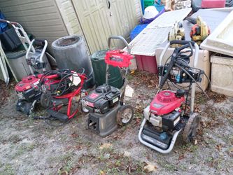 Pressure Washers & Echo Blowers