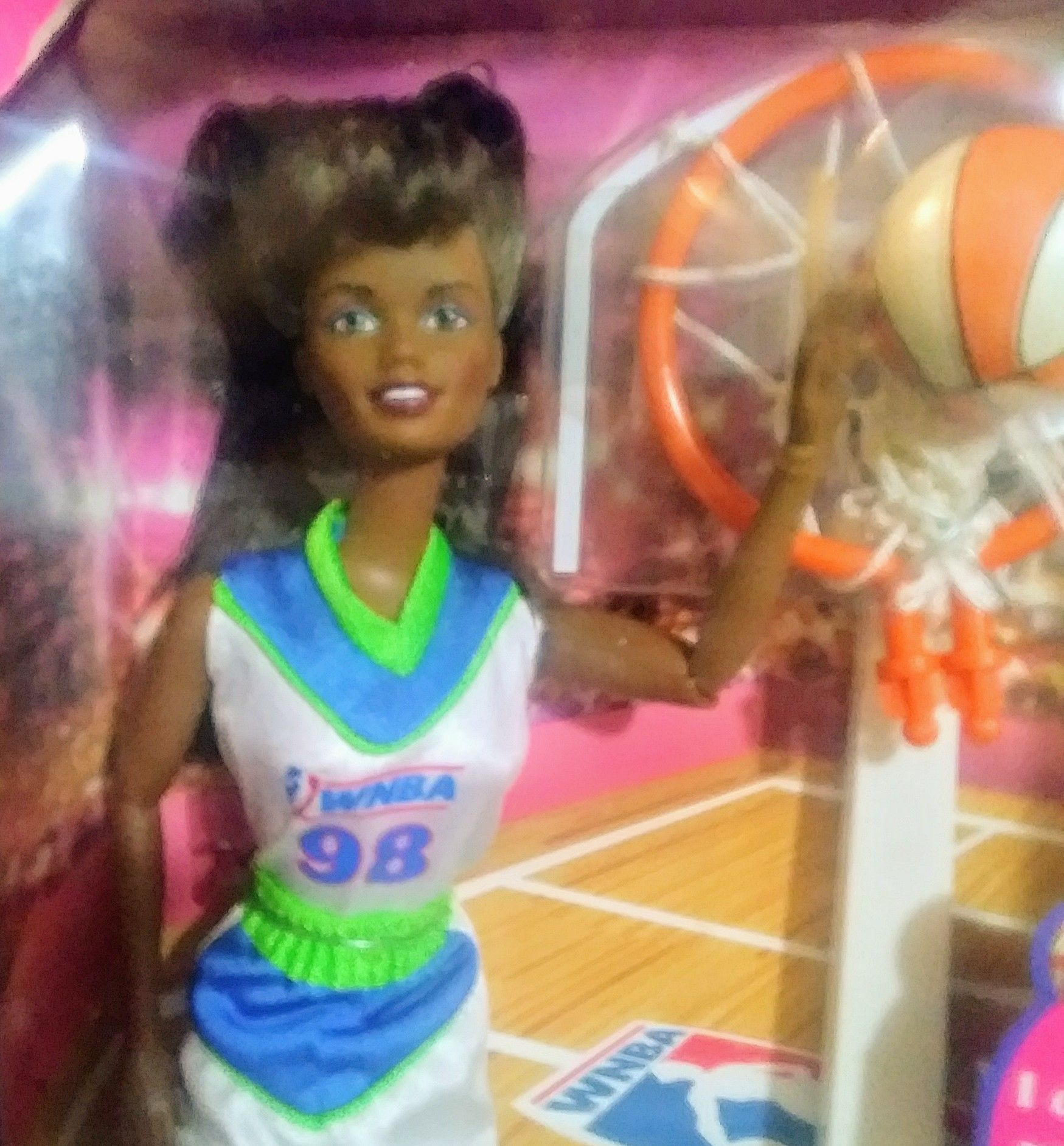 Vintage Basketball Team Barbie Set of 3 different players with different teams