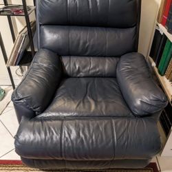 Leather Recliner Chair With Massage 