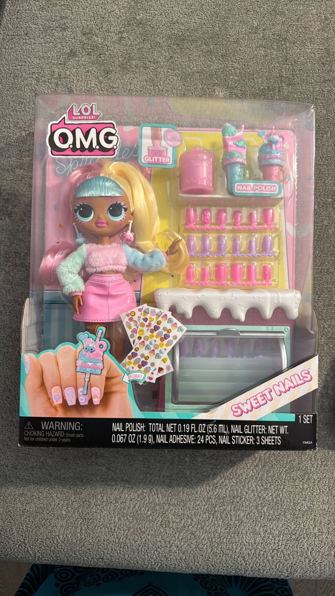 Unopened Sweet Nails LoL O.M.G. Doll