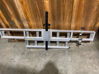 Dirt bike ramp/rack