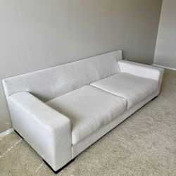 Modern cream color couch